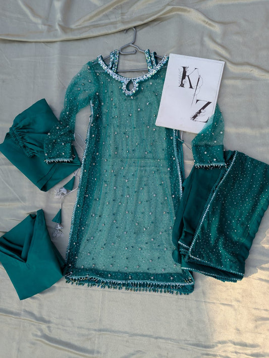 Zinc - Hand-Crafted Net Luxury Suit KZ-01
